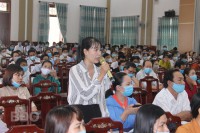 ĐBQH Phùng Xuân Nhạ tiếp xúc cử tri TX An Nhơn