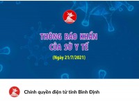 Thông báo đến những người đi trên chuyến bay QH1213 ngày 21/7/2021